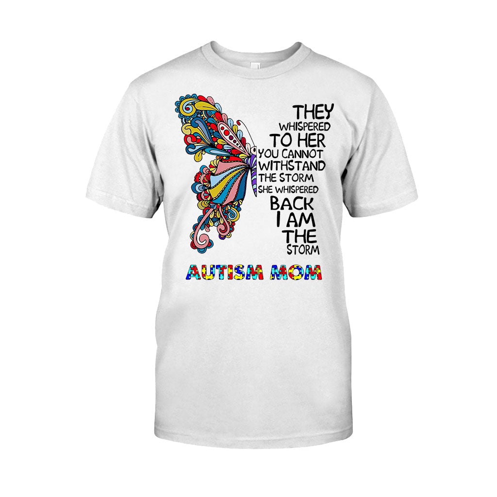 They Whispered To Her  - Autism Awareness T-shirt And Hoodie 062021