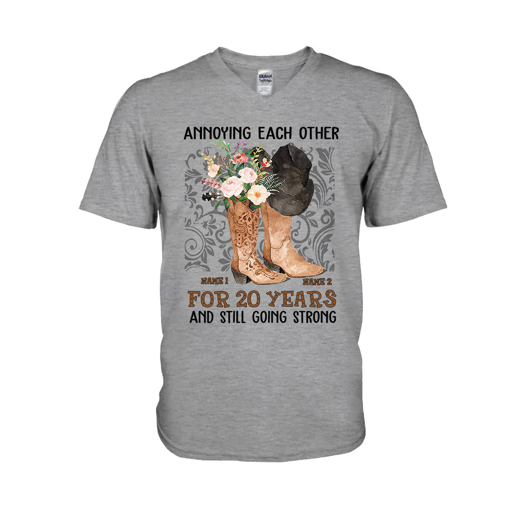 Annoying Each Other - Personalized Country Girl T-shirt and Hoodie