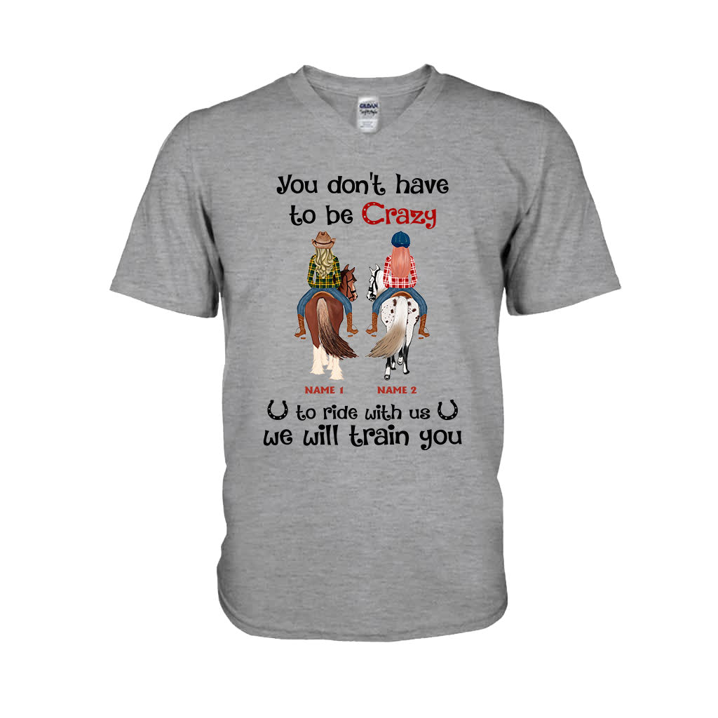 We're Like A Really Small Gang - Personalized Horse T-shirt and Hoodie