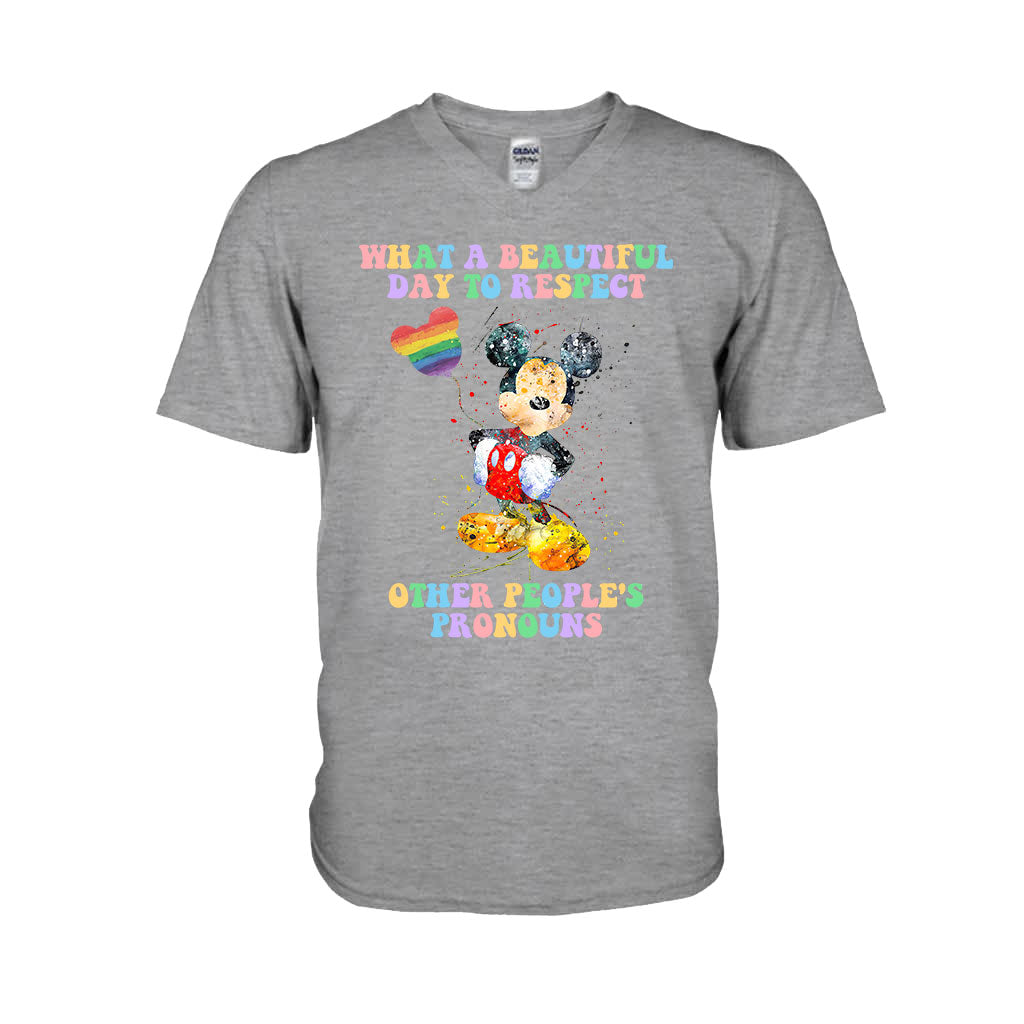 What A Beautiful Day - LGBT Support T-shirt and Hoodie