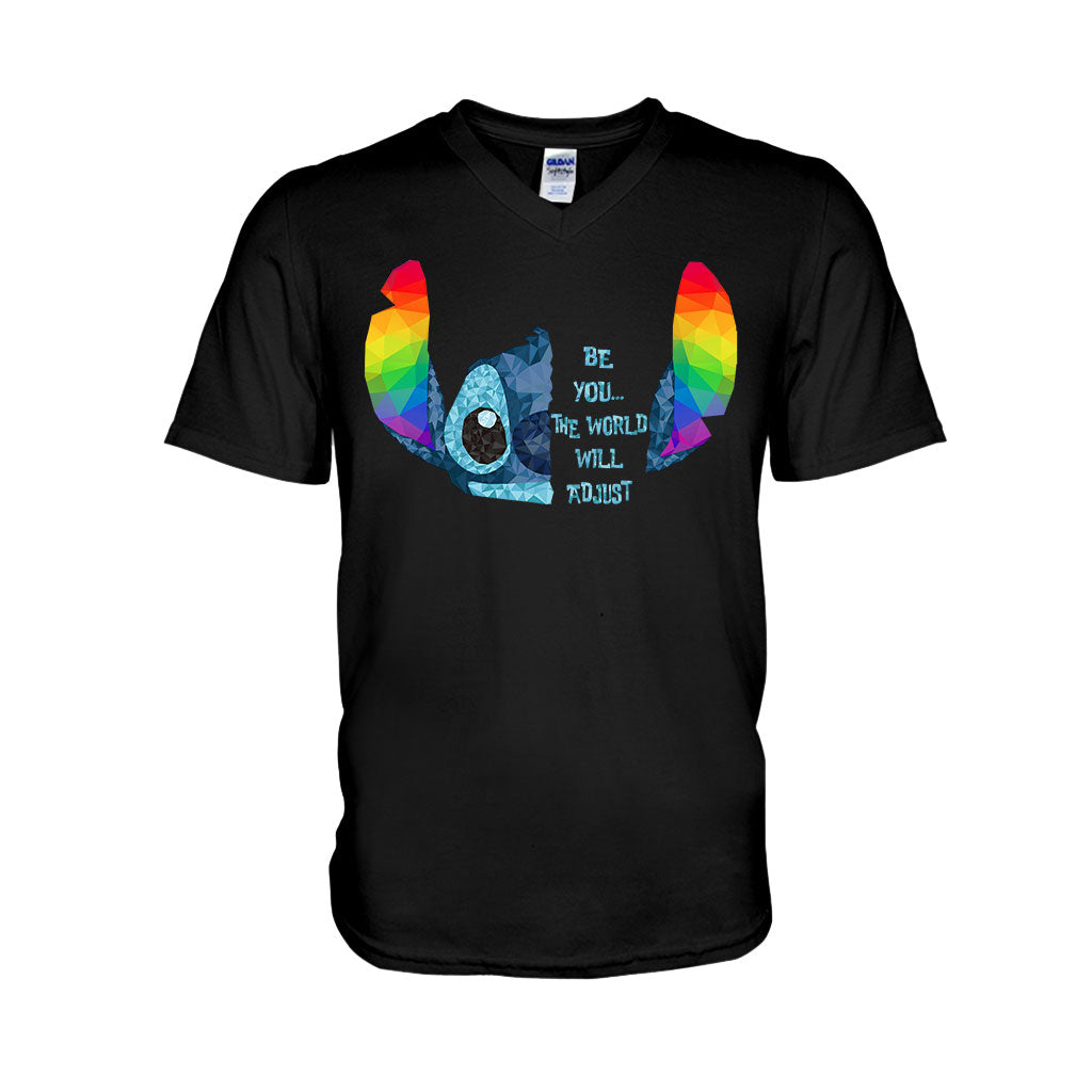 Be You The World Will Adjust - LGBT Support T-shirt and Hoodie