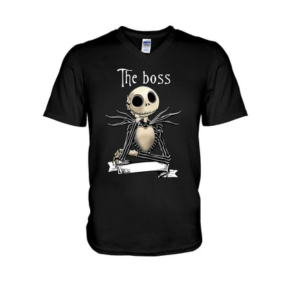 The Boss The Real Boss - Personalized Nightmare T-shirt and Hoodie