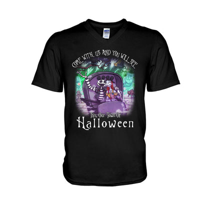 Come With Us - Halloween Nightmare T-shirt and Hoodie