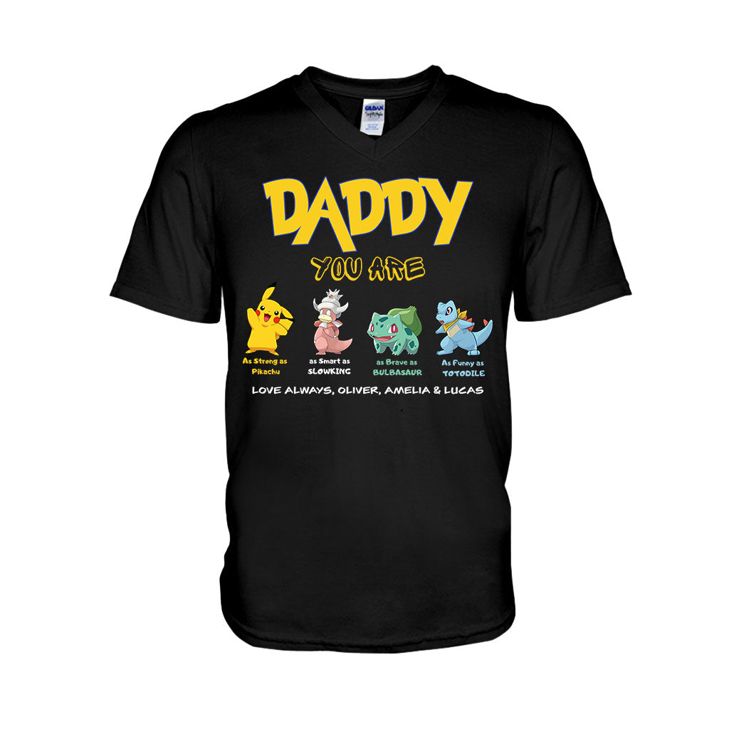 Daddy You Are - Personalized Monster Trainer T-shirt and Hoodie