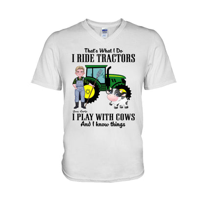 That's What I Do - Personalized Cow T-shirt and Hoodie