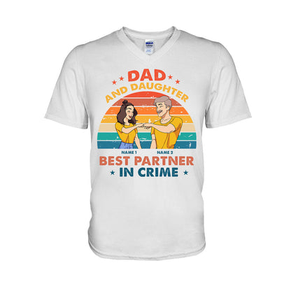 Best Partner In Crime - Personalized Father's Day T-shirt and Hoodie