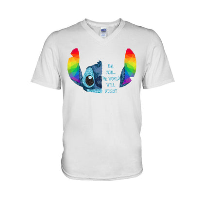 Be You The World Will Adjust - LGBT Support T-shirt and Hoodie