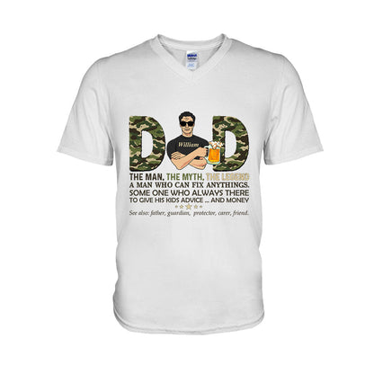 Dad Definition - Personalized Father's Day T-shirt and Hoodie