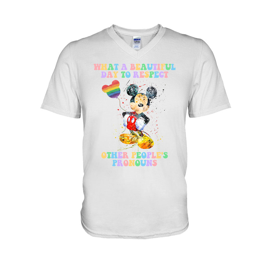 What A Beautiful Day - LGBT Support T-shirt and Hoodie