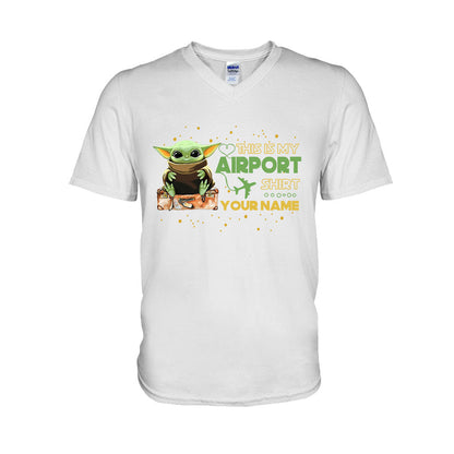 This Is My Airport Shirt - Personalized The Force T-shirt and Hoodie