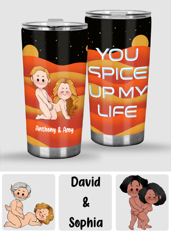 You Spice Up My Life - Personalized Tumbler