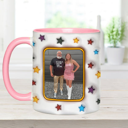 We Listen To Taytay And Cry - Personalized Tay-tay Lover Accent Mug