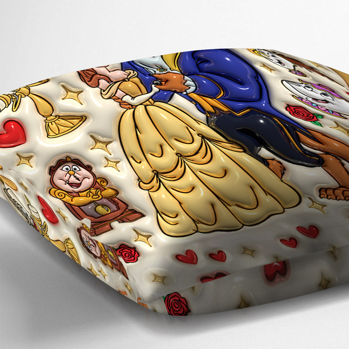 Tale As Old As Time - Personalized Beauty And The Beast Throw Pillow