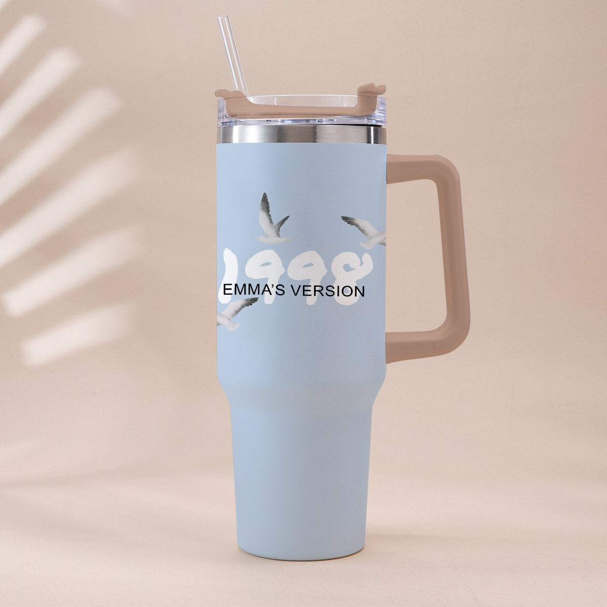 Your Name's Version - Personalized Tay-tay Lover Tumbler With Handle