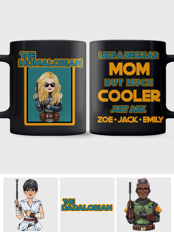 The Momralorian/ Dadalorian - Personalized Mother Mug