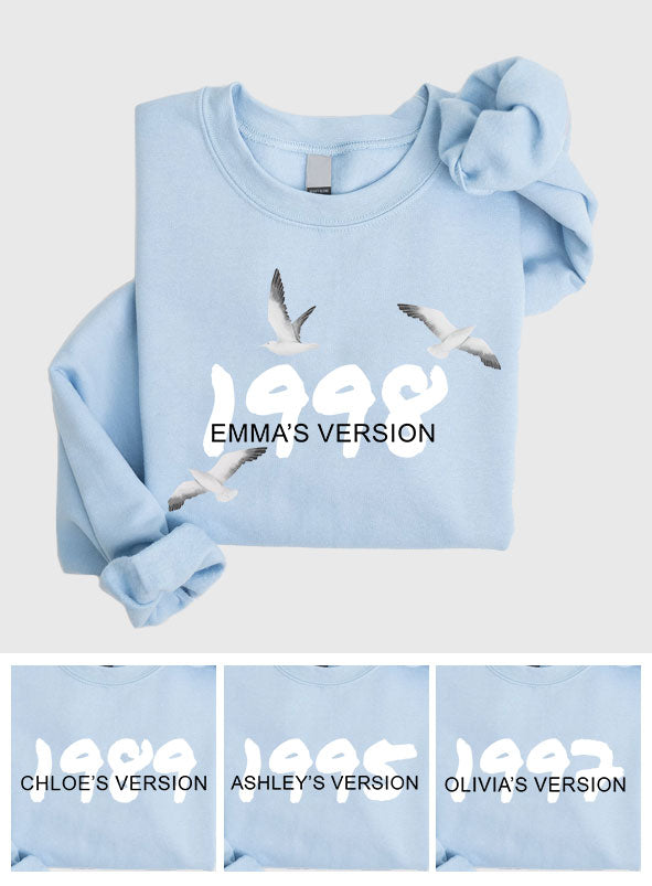 Your Name's Version - Personalized Tay-tay Lover T-shirt And Hoodie