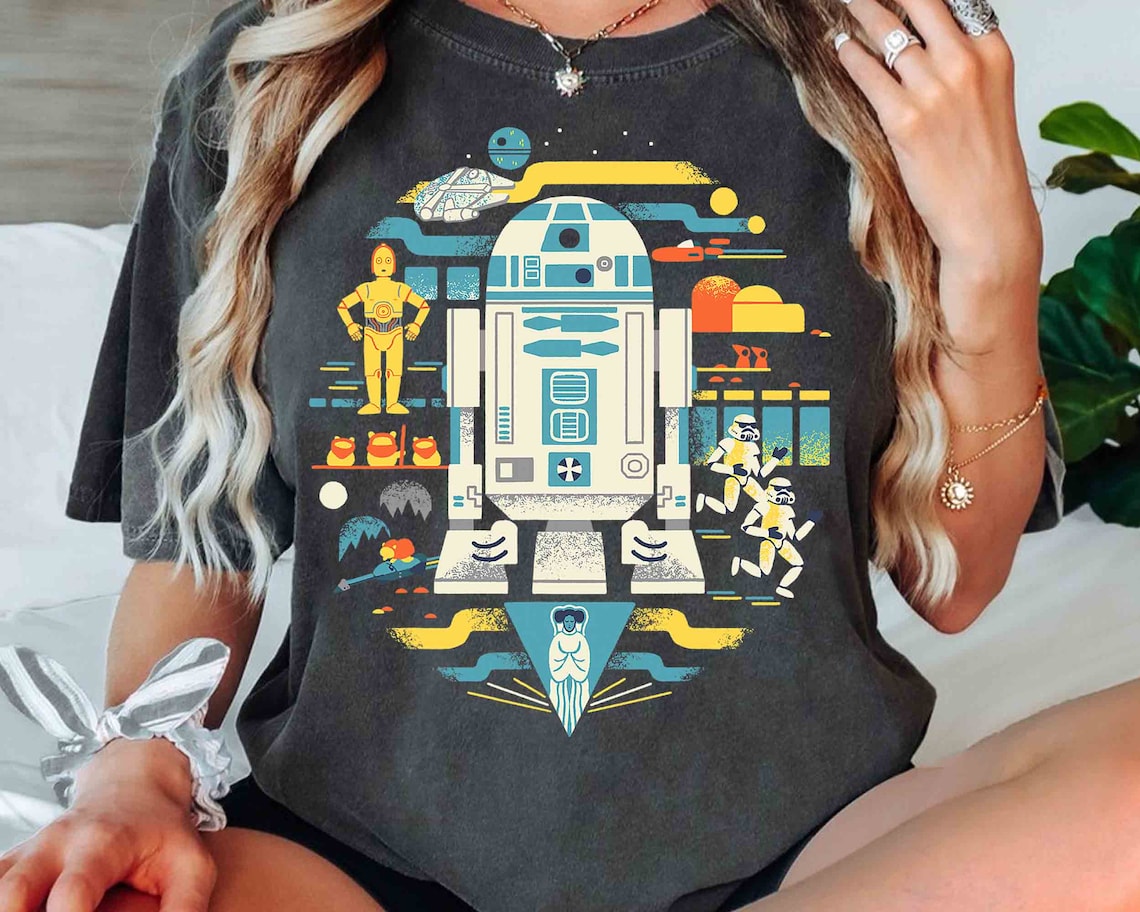 The Droid The Force T-shirt & Hoodie 0224