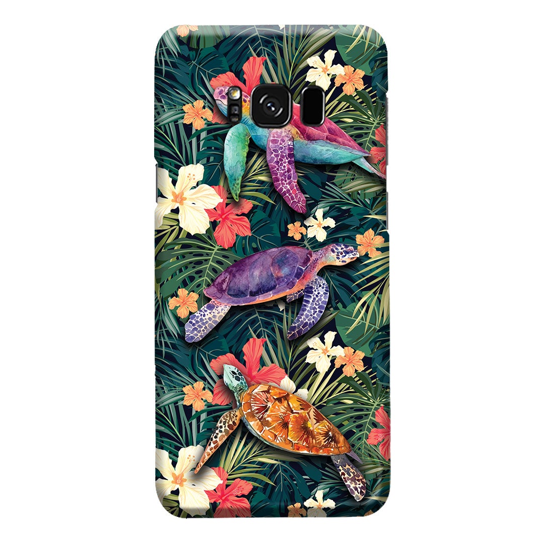 Tropical Turtles Phone Case