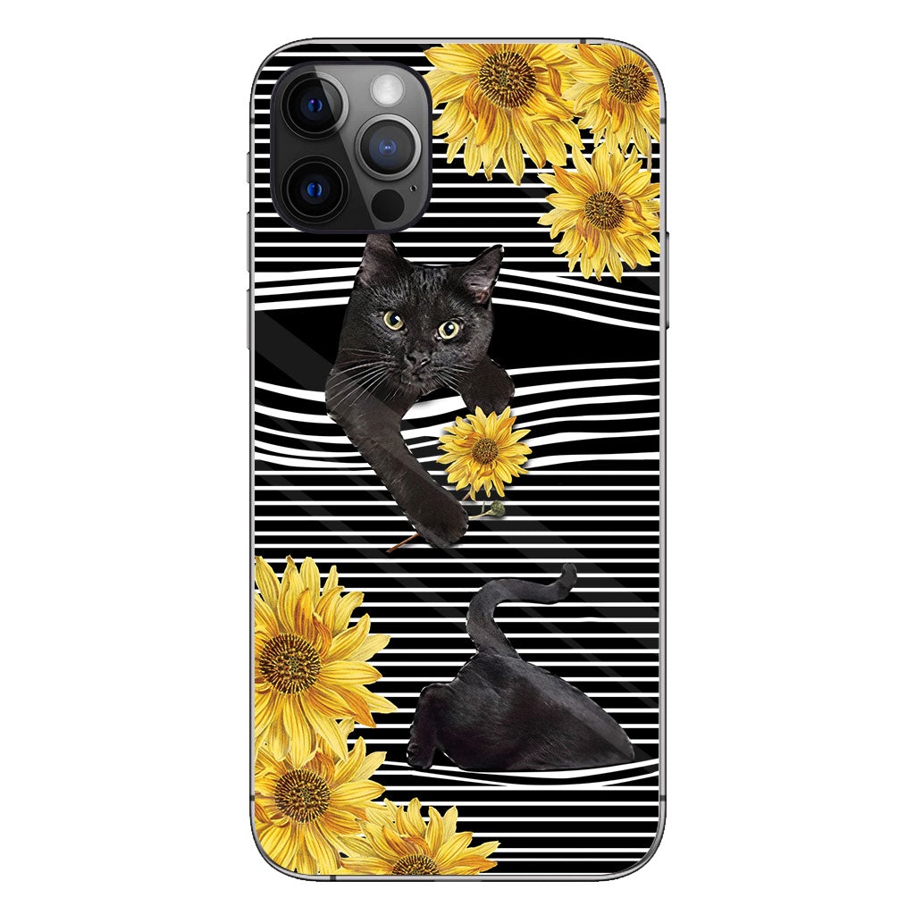 Black Cat Phone Case