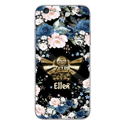 Blue Roses Legend Wings - Personalized The Hero's Legend Phone Case