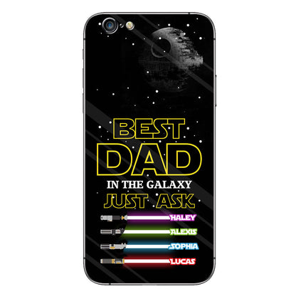 Best Dad In The Galaxy - Personalized Father's Day Phone Case