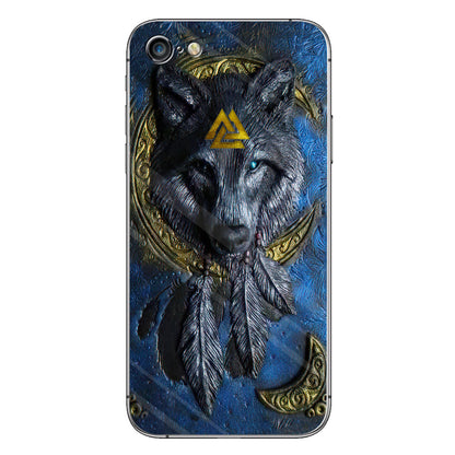 Viking Wolf - Phone Case With 3D Pattern Print