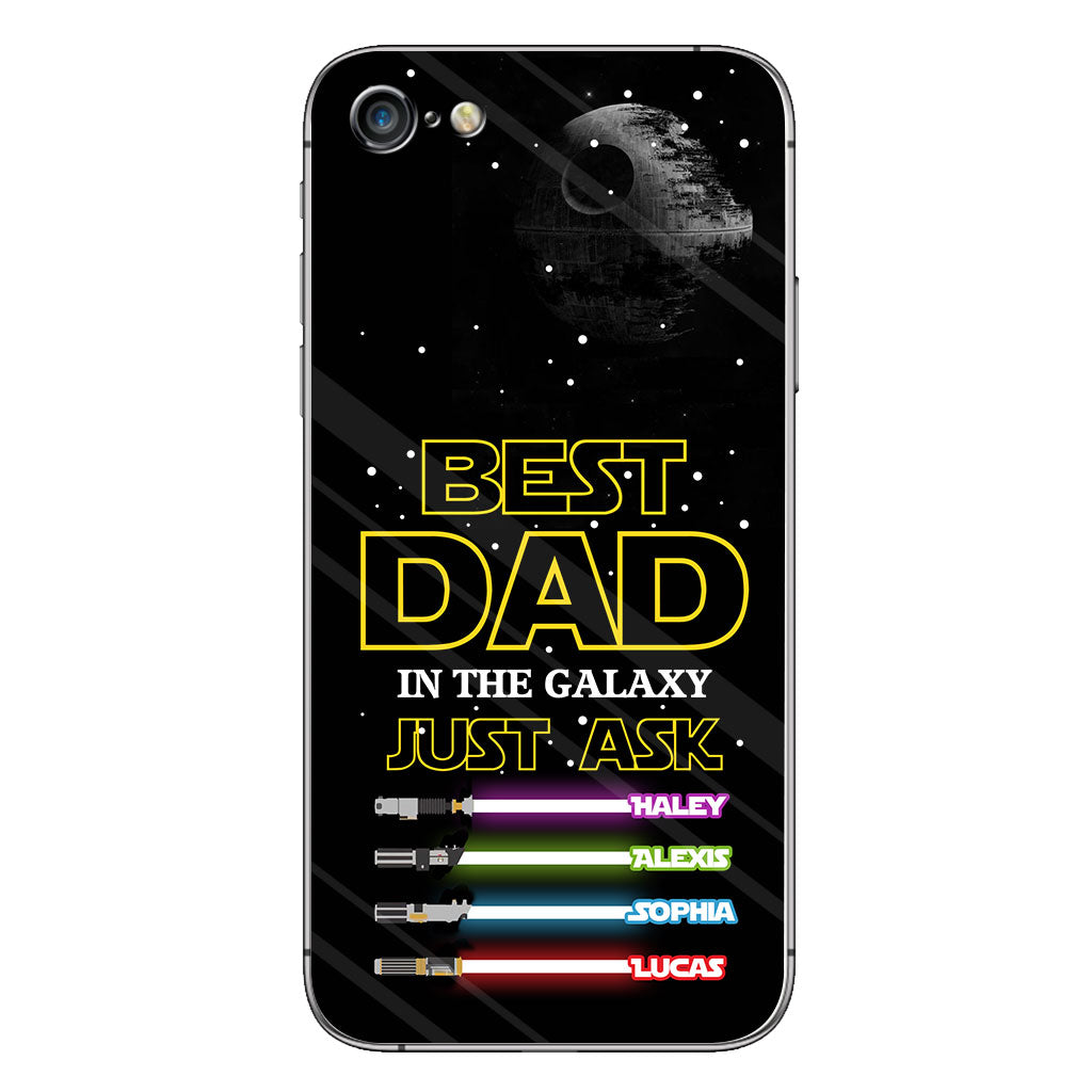 Best Dad In The Galaxy - Personalized Father's Day Phone Case