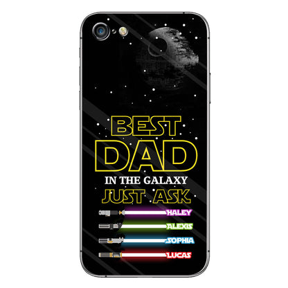 Best Dad In The Galaxy - Personalized Father's Day Phone Case