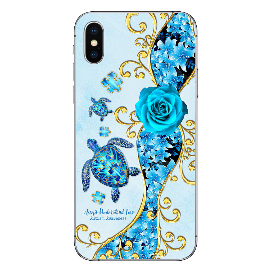 Accept Understand Love Autism Awareness Phone Case