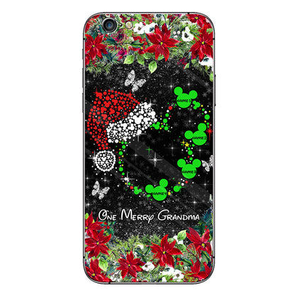 One Merry Grandma - Personalized Christmas Grandma Phone Case