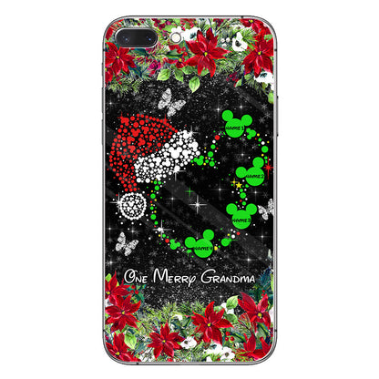 One Merry Grandma - Personalized Christmas Grandma Phone Case