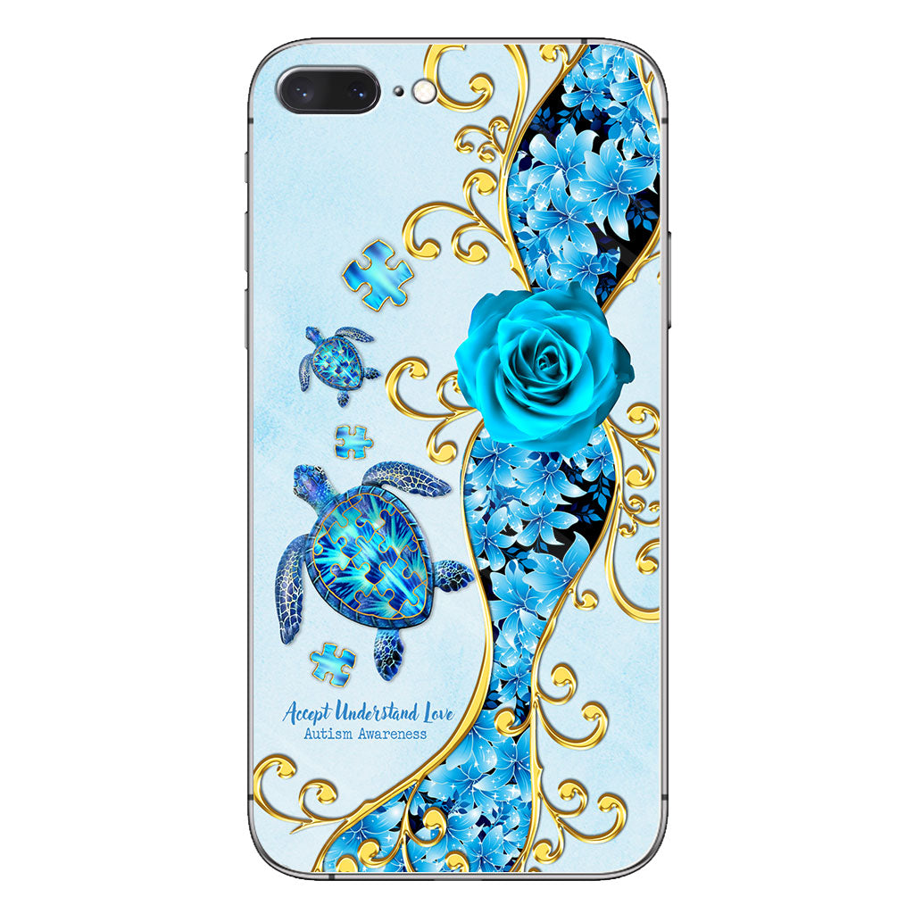 Accept Understand Love Autism Awareness Phone Case