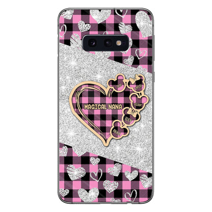 Valentine Heart Grandma - Personalized Grandma Phone Case