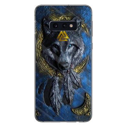 Viking Wolf - Phone Case With 3D Pattern Print