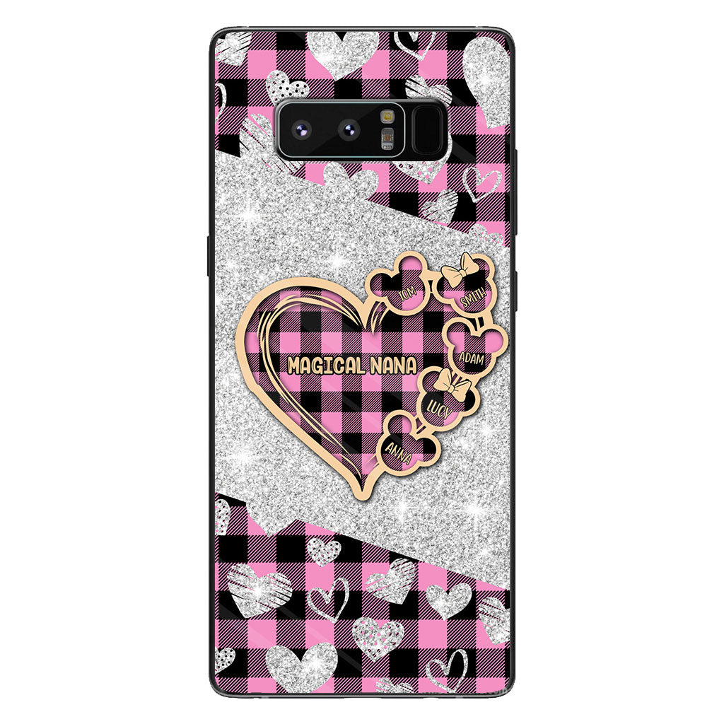 Valentine Heart Grandma - Personalized Grandma Phone Case