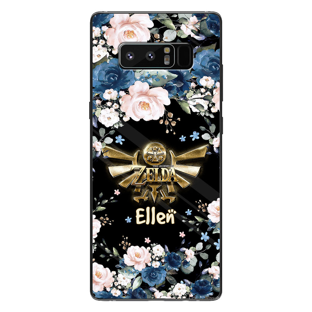 Blue Roses Legend Wings - Personalized The Hero's Legend Phone Case