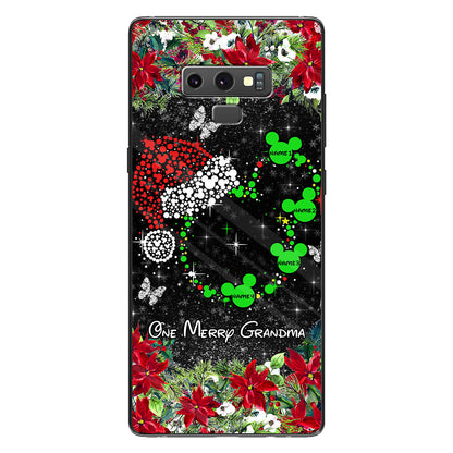 One Merry Grandma - Personalized Christmas Grandma Phone Case