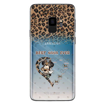 Best Grandma Ever - Personalized Grandma Clear Phone Case