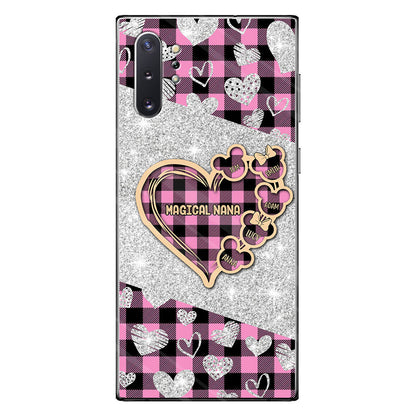 Valentine Heart Grandma - Personalized Grandma Phone Case