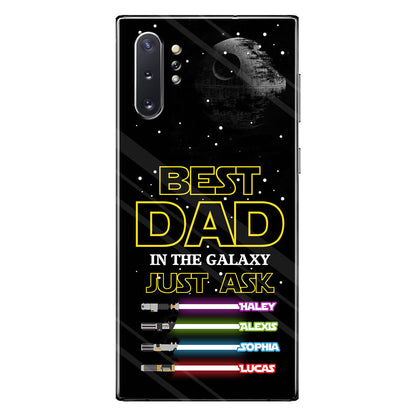 Best Dad In The Galaxy - Personalized Father's Day Phone Case