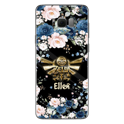 Blue Roses Legend Wings - Personalized The Hero's Legend Phone Case