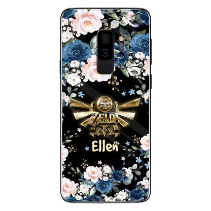 Blue Roses Legend Wings - Personalized The Hero's Legend Phone Case