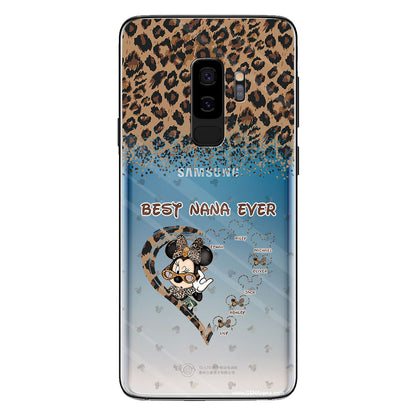 Best Grandma Ever - Personalized Grandma Clear Phone Case