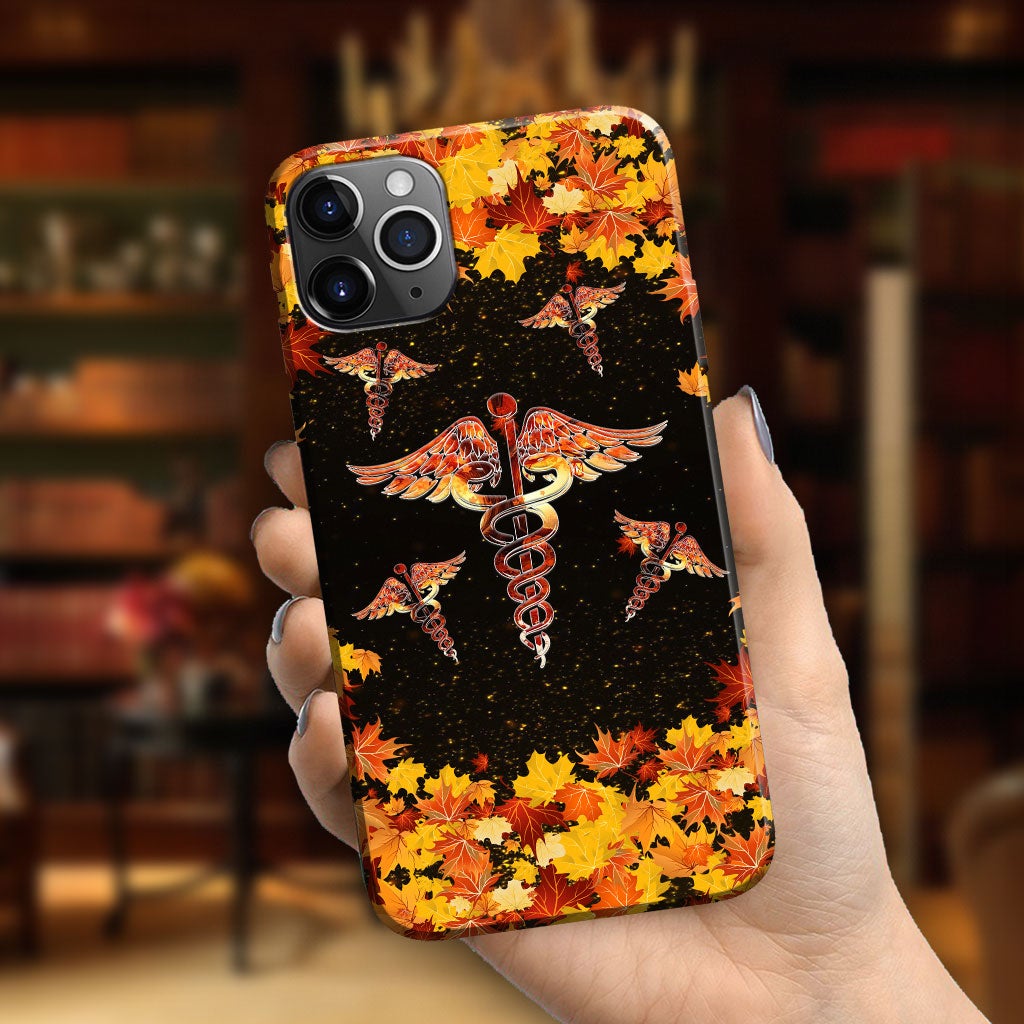 Autumn Vibes - Nurse Personalized Phone Case