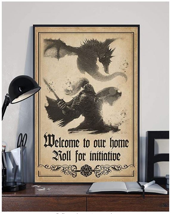 Welcome To Our Home RPG Canvas And Poster 0523