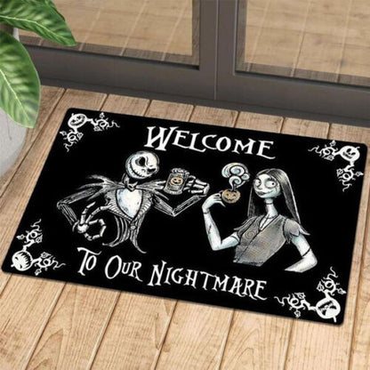 Welcome To Our Nightmare Nightmare Doormat 0523